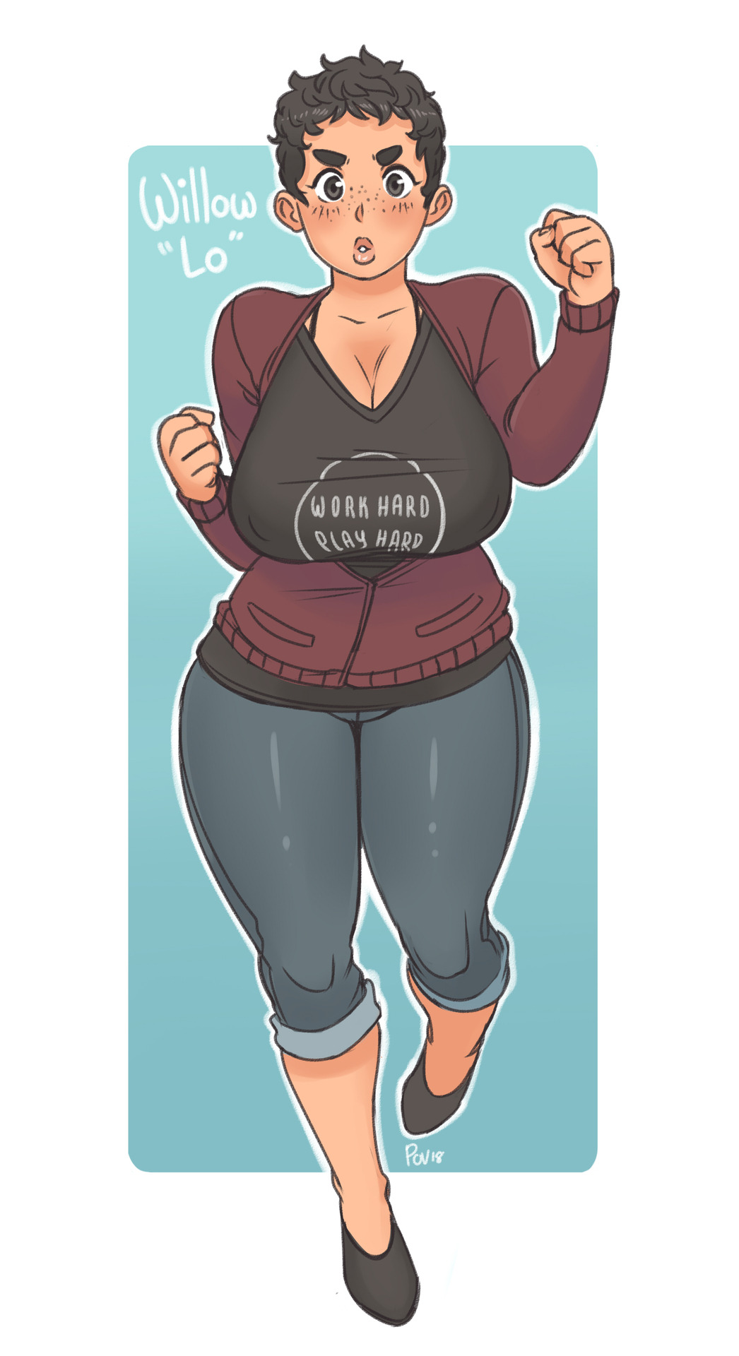 apinchofvanilla:  Felt like doing a full body of Lo- She tries her best-