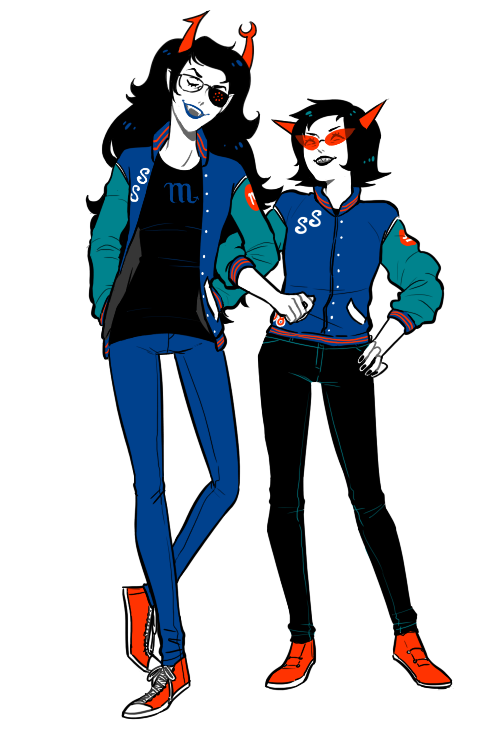 kathysbrotherssister:a commission of scourge sisters for seductivecarrots! (thank you for commission