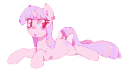 mewball: what’s the first thing i draw after months of nothing? a weird colored twily of course!! 