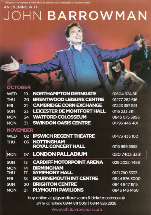 Post 15 of 51&hellip;14) he&rsquo;s done 3 UK wide tours, kicking off in 2010. I been t