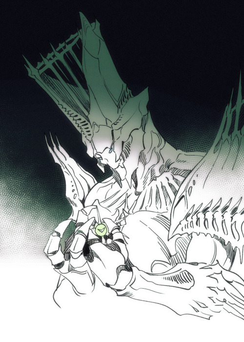 A Few Savathun Themed Pieces:1st One Was My Card In A D2 Tarot Project Last Year2nd Illustrates "Lucent