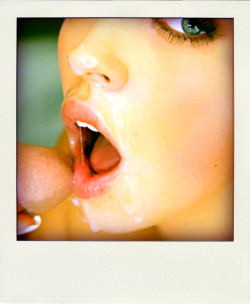 sweetbj:  polaroidstyleporn:  Girls who love the taste of cum .. Follow also my: http://porn-gifs-i-like.tumblr.com/  #sweetbj #blowjob