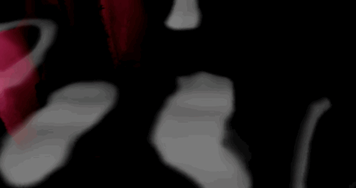 continue working on visual (digital) deconstruction of language, testing… using hands, max an