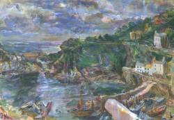 artmastered:  Oskar Kokoschka, Polperro II,