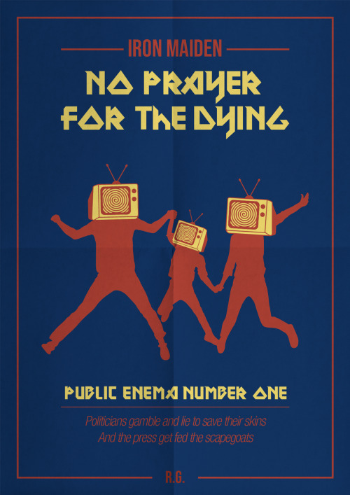 Minimalism + Iron Maiden - “No Prayer for the Dying”