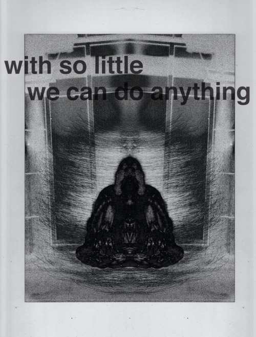 with so little we can do anything