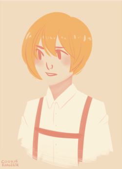 cookiekhaleesi:  Armin in #18