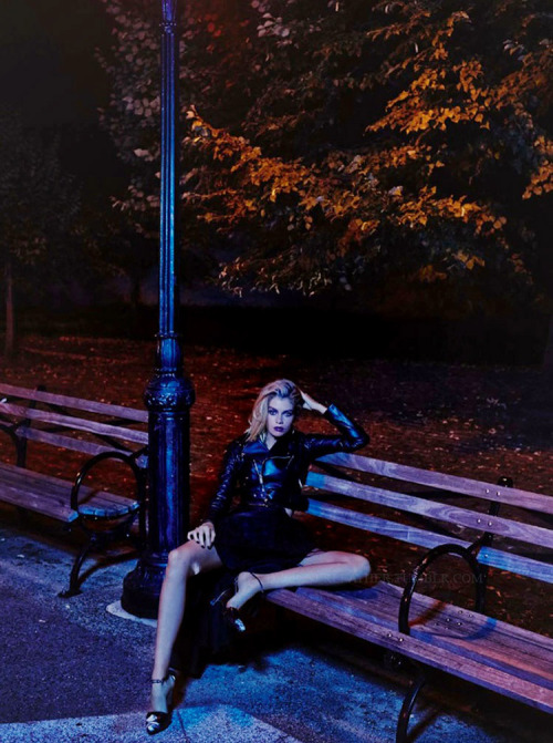 designerleather: Stella Maxwell for Dress to Kill - Leather jacket by Dior