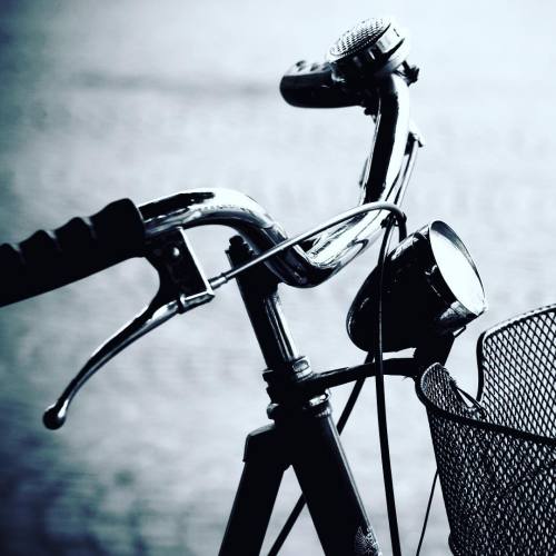 thewideeyedworld: Upright and civilized. #bicycles #blackandwhite (at Verona, Italy)