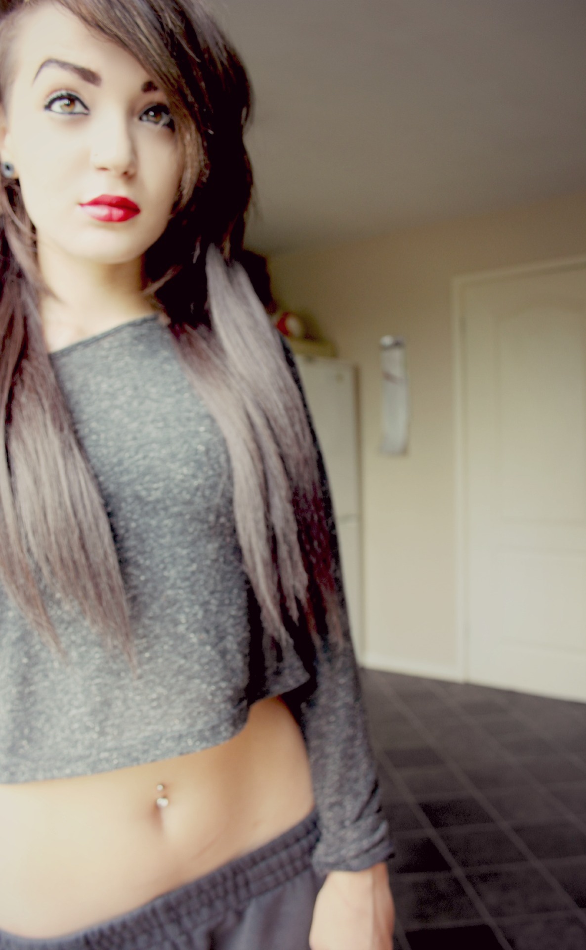 yoshisnortscoke:  Stupid hair in my eye, fs