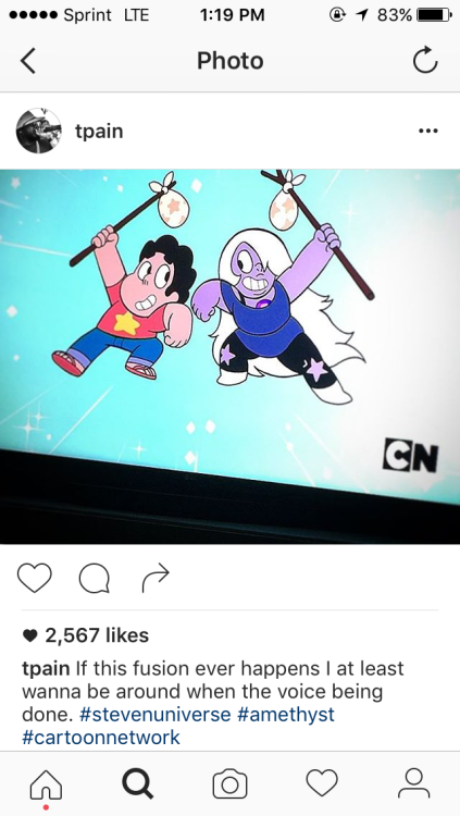 narzubo:The fact that tpain like Steven Universe has to be my favorite thingRip in pieces t painSorr