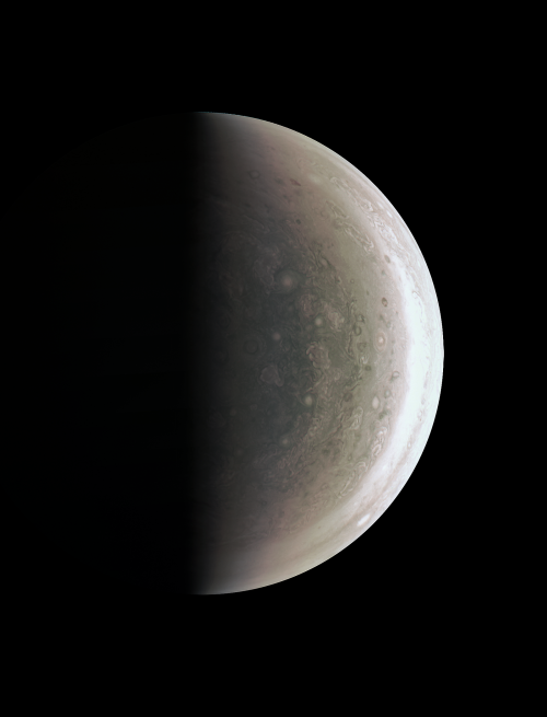 sci-universe: Ethereal views of Jupiter’s north and south pole NASA’s Juno spacecra
