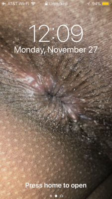 dirtyfantasy69:  I love seeing my asshole and face as y'all wall paper keep sending me these or show me you posting my pics somewhere else!