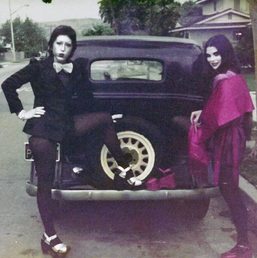 bleedthewineunholy:Young, YOUNG Patricia Morrison and Alice Bag, c.1975