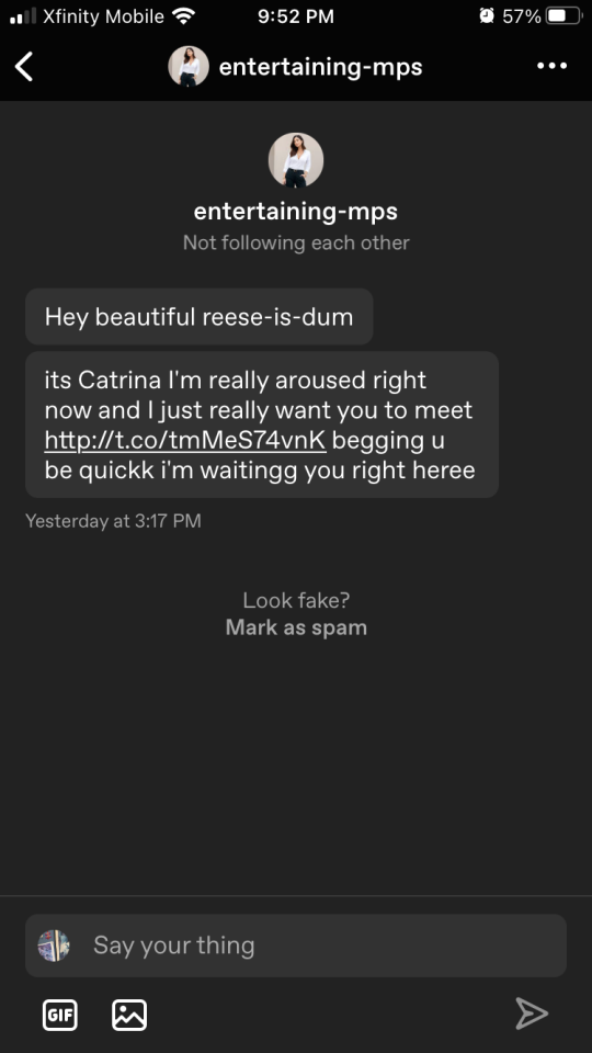 Guys A Bot Msged Me