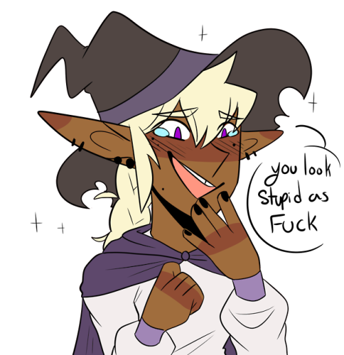 its-taako-tuesday:Angus gets his very own umbrastaff so he can be just like his dad