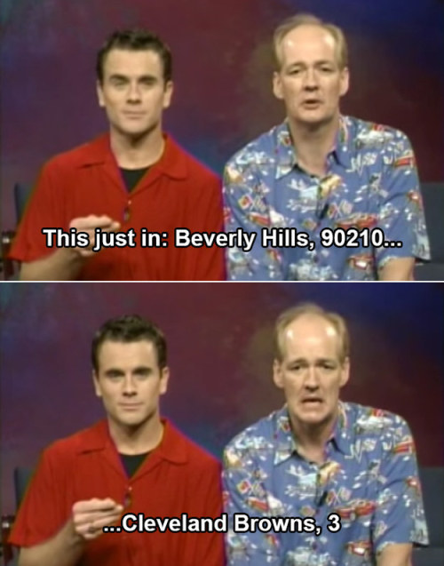 sweaterkittensahoy:leadthefuckingway:Colin Mochrie is the undisputable fucking king of ImprovThe newscaster puns are a whole different level.Good show, great improv actor. XD