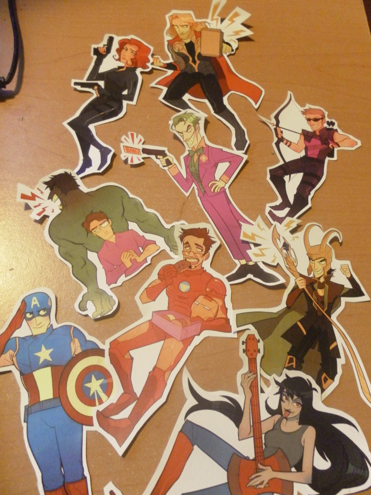 nadiezda:  Stickers *v* For a local expoooo in my city, i’ll probably start selling