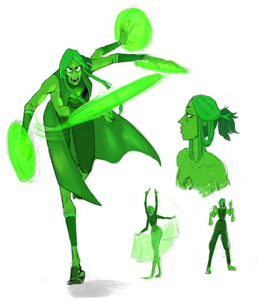 moroser: i drew more messy green diamond cause i can’t get her off my mind and she is fun to d