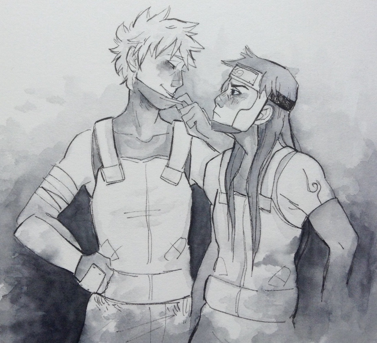 wilhelminafae:  Some ANBU sketch ~