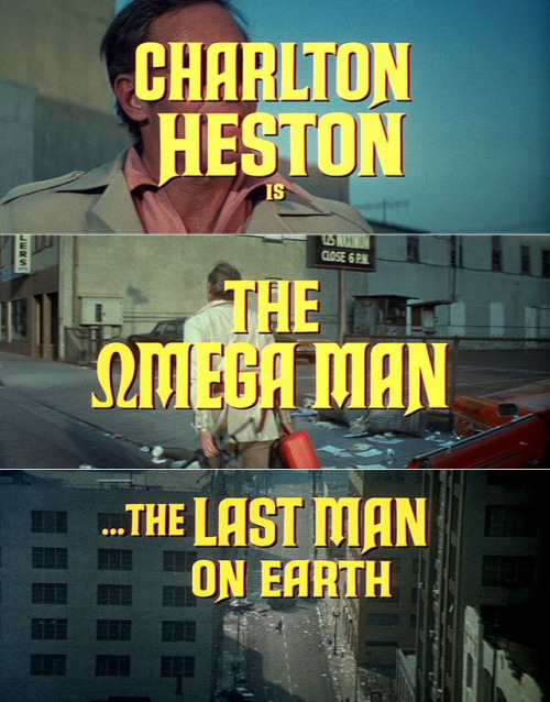 humanoidhistory:45 YEARS AGO TODAY: The Omega Man, starring Charlton Heston, premiered on August 1, 