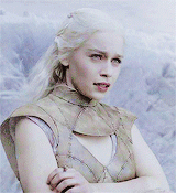 lord-snow-blog:  Daenerys Targaryen Beginning, Middle and End of each season 