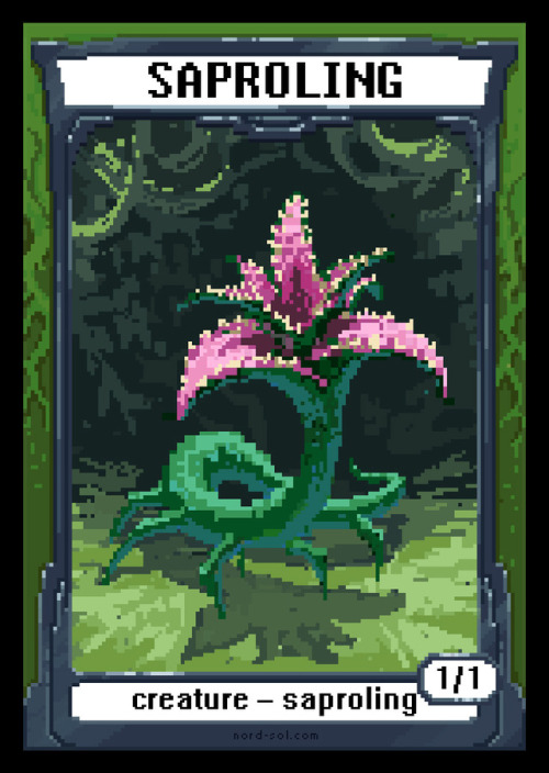 FInally finished my pixel art tokens for MTG! )