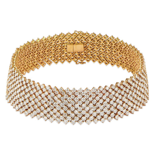 vysjewelry: Diamond and gold choker (at Christie’s)