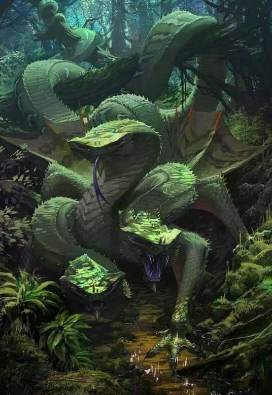 rpgrules:Green dragon, by Brett MacDonald.