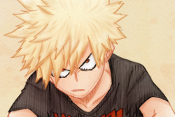 mikotoray:  Katsuki Bakugou for @kanekin