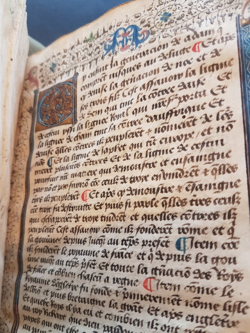 LJS 266 - La generacion de AdamPossibly written in France, between 1425 and 1450, this manuscript is