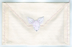 worriedeyesart: hand stitched envelope (something