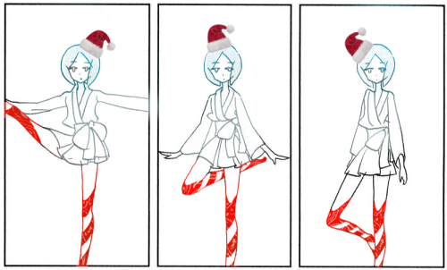 I Need A Christmas Themed Phos With Candy Cane Striped Legs