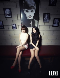 Solji And Hani For Him Magazine