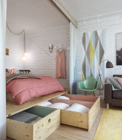 homedesigning:  (via A Cute Small Home with