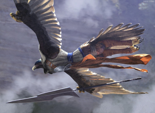 Hooded Hydra and Sage-Eye Harrier from Khans of Tarkir Art Director: Jeremy Jarvis and Dawn MurinWiz