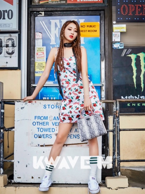 nine9memories:[ PHOTOSHOOT ] Gyeong Ree for KWAVE M July Issue 