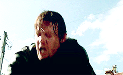 theafterlifeofthepartyy:  the death of merle dixon.  :’( sniff sniff