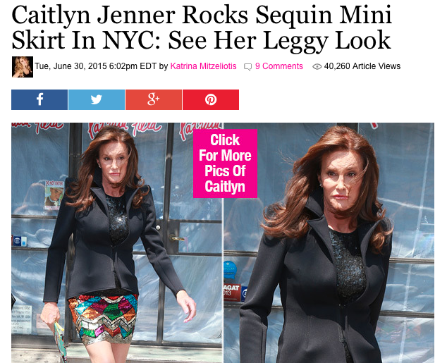 micdotcom:  A month after Caitlyn Jenner’s Vanity Fair cover, Jon Stewart’s prediction