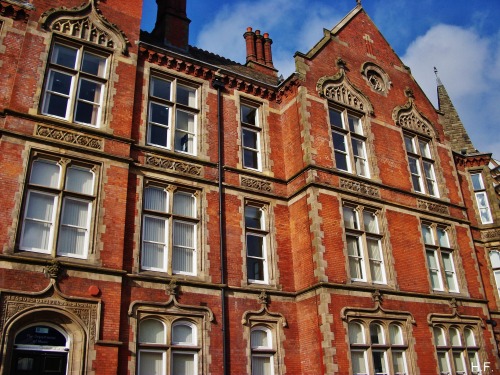 Taken Today! Archaic Red Brick Architecture, University Of Sheffield Jessop Building.