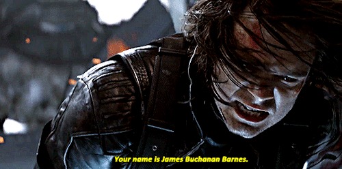twerkforambrose:Bucky Barnes reclaiming his identity.