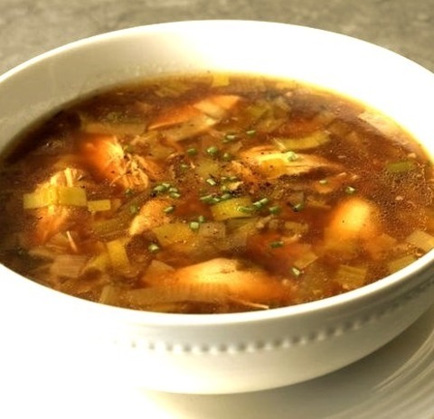 Soup - Scottish Cock-a-Leekie SoupChef John's Rendition Of Scottish Cock-a-leekie Soup Uses A Secret