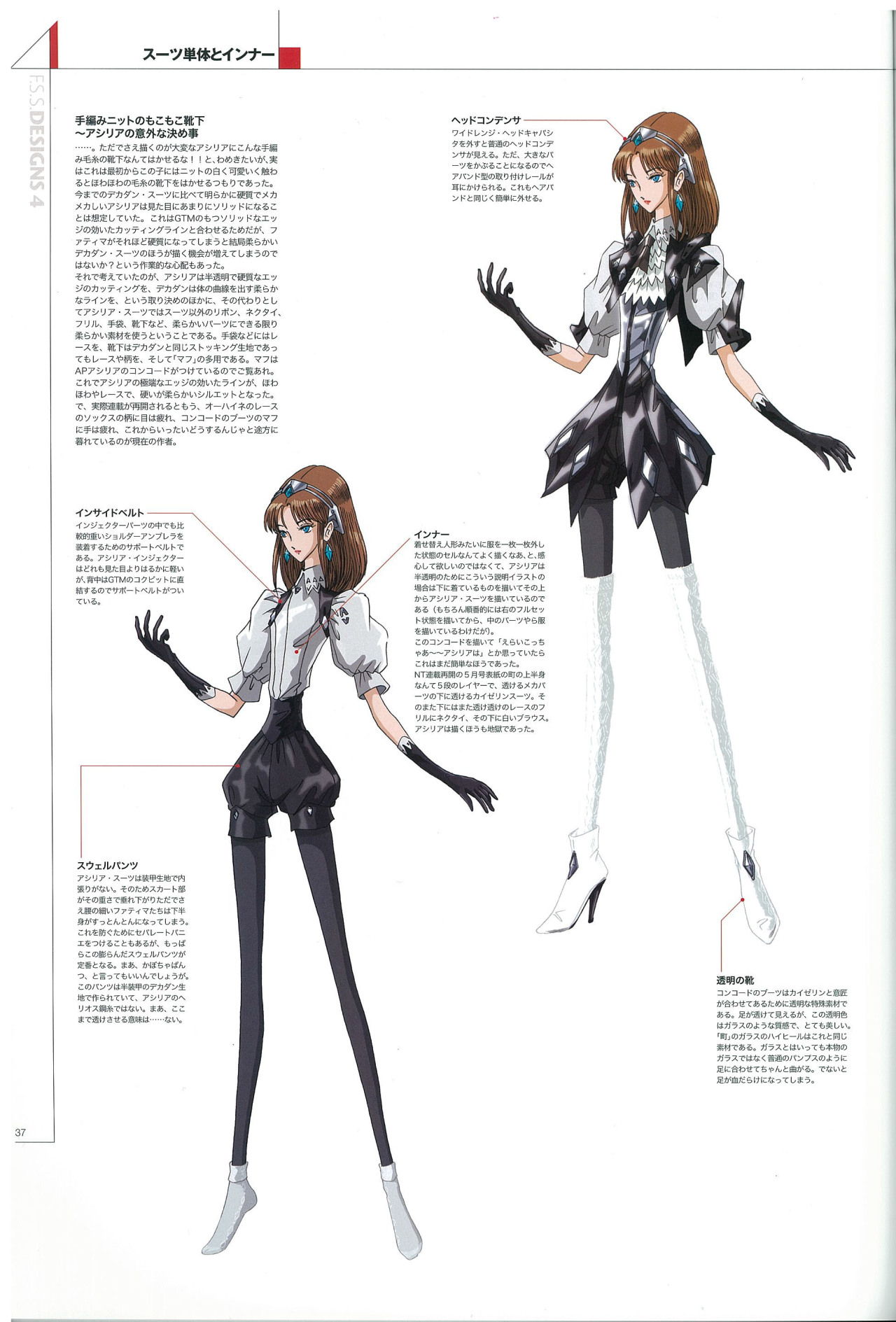 F.S.S. DESIGNS 4 Five Star Stories Mamoru Nagano Nagano Book