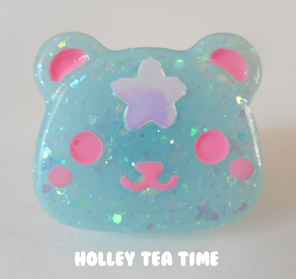 holleyteatime:    ☆   Cosmic cutie rings now available in my shop   ☆   ☆