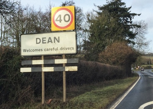 Village sign I spotted in Somerset in the UK today&hellip; made me smile