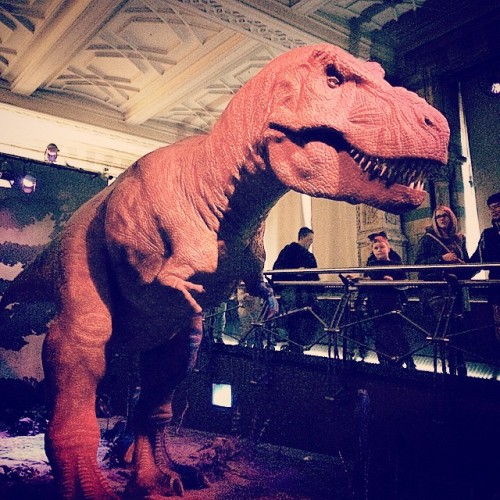 #trex #t-Rex #dinosaur #roar #NaturalHistoryMuseum #London (at Natural History Museum, London)