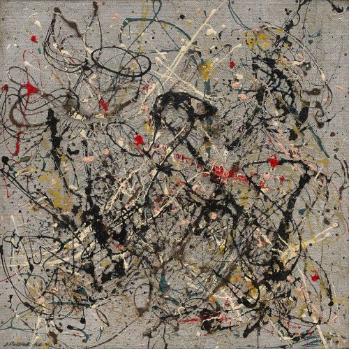 “Number 18″ (1950), Jackson PollockWhen Jackson Pollock, Willem de Kooning and the Abstract Expressi