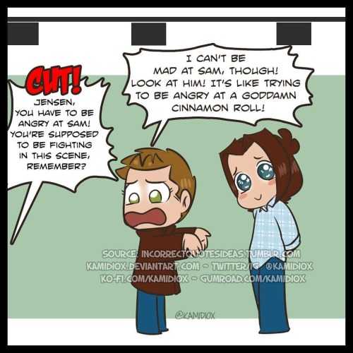 kamidiox: You know this happened. You know I’m right. #J2sday #jensenackles #jaredpadalecki #d