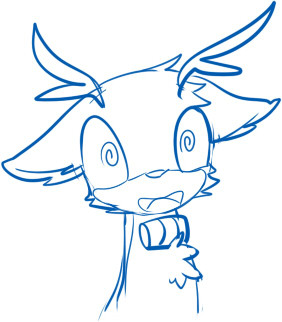 nekocolonthree:deer > goat  Lookit all da cute! ….aww, but be nice to the goat, too! ;w;