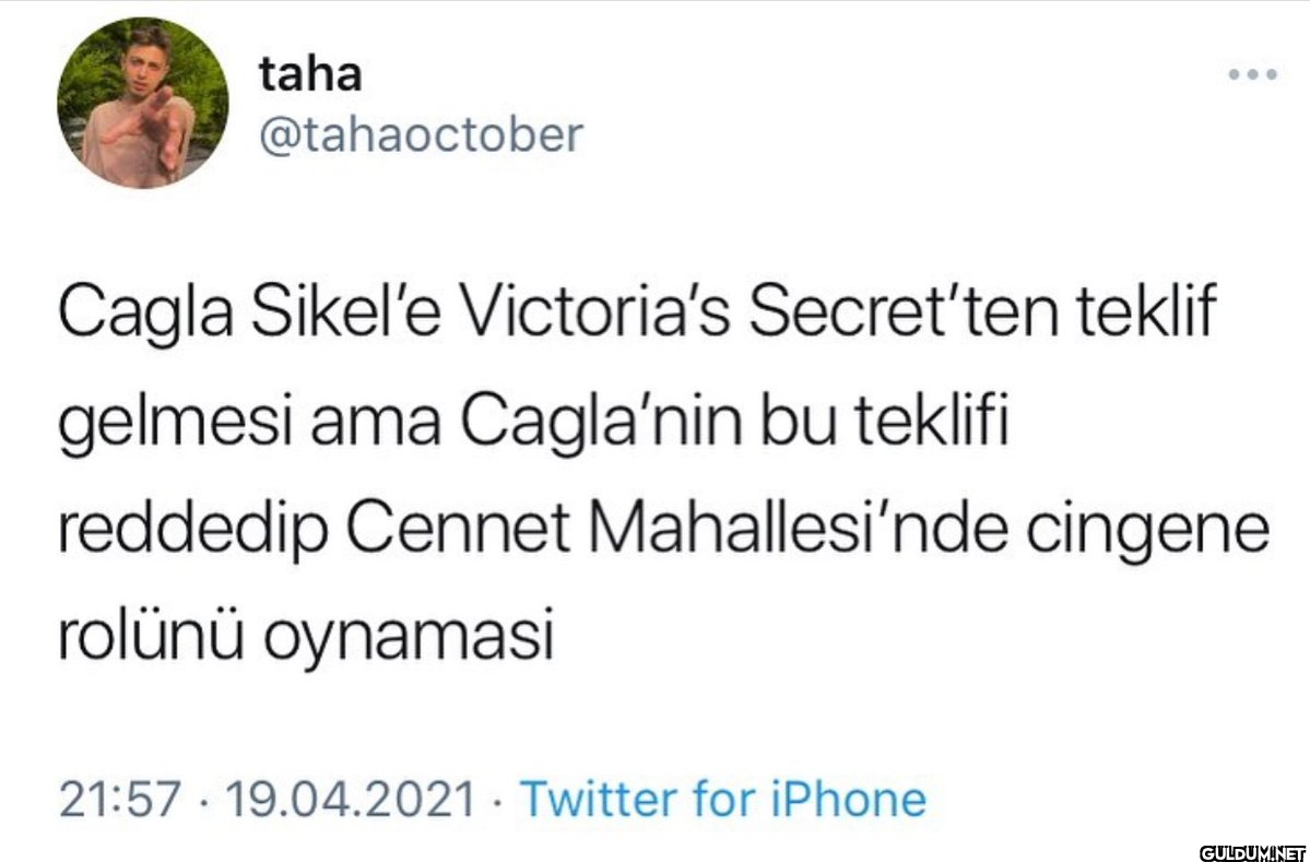 taha @tahaoctober . Cagla...